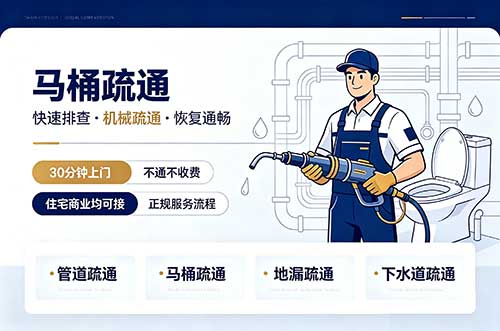 太原马桶疏通