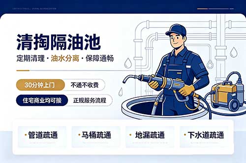 太原清掏隔油池